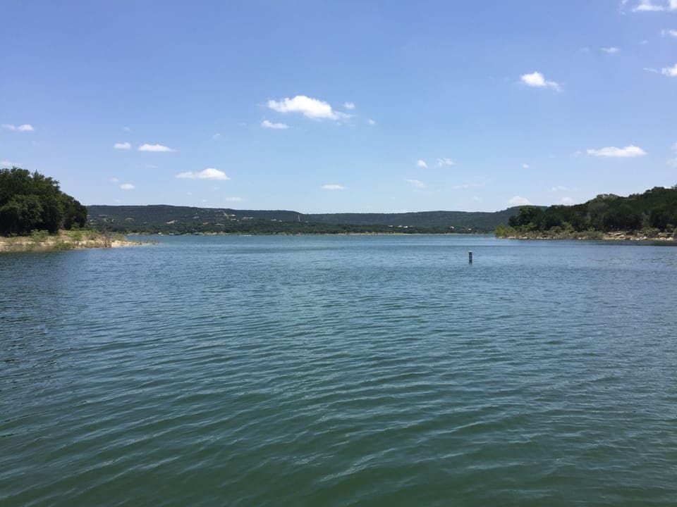 The cove located behind The Beach Club.  Area for swimming, fishing & kayaking.