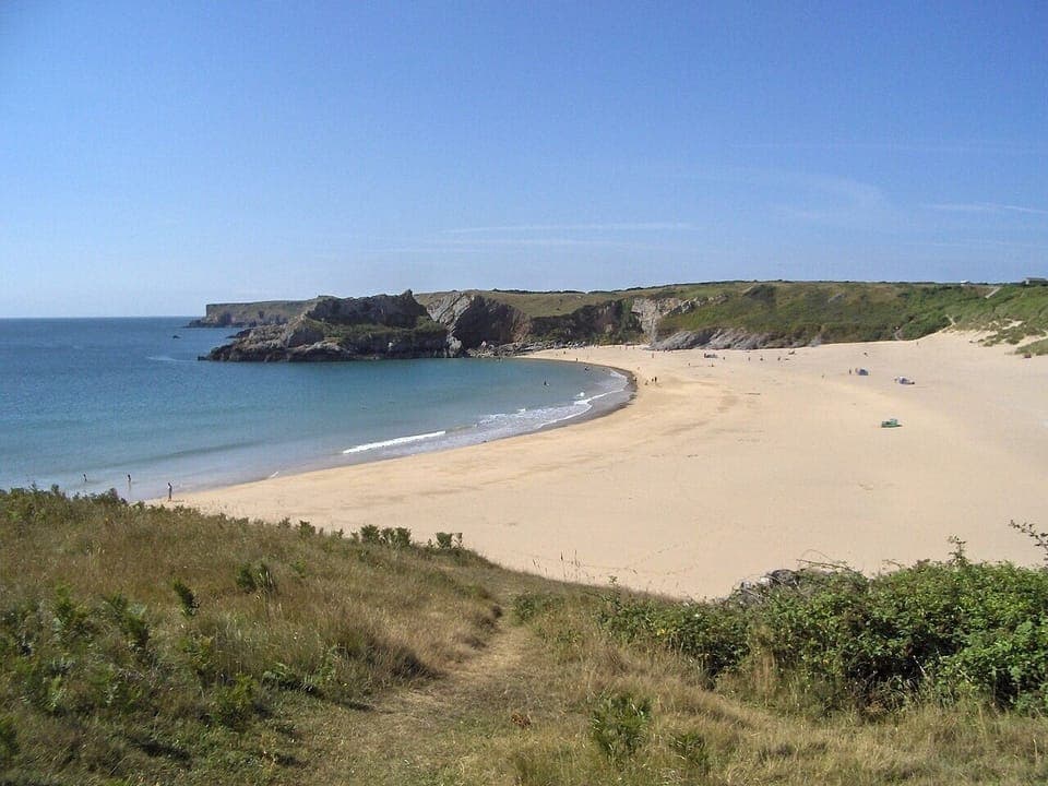 So many beaches to choose from...Best Beache in the world 2017...Barafundle