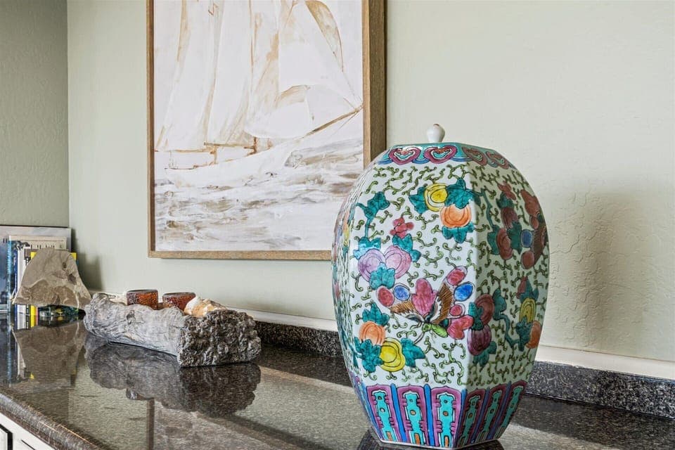 Beach Nest is tastefully decorated