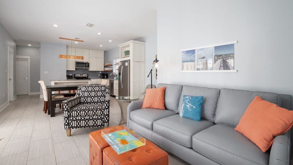 Living Room and Kitchen