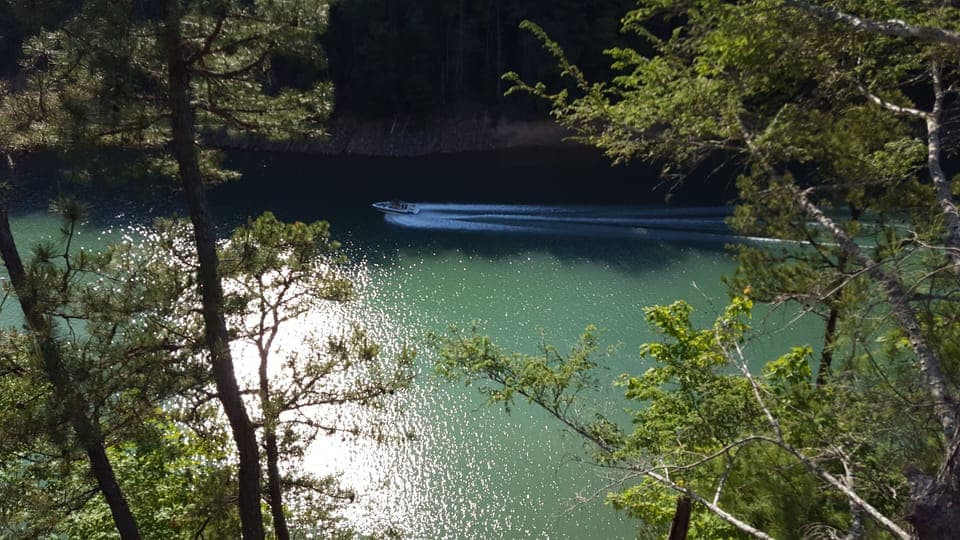 Lake levels are lower Fall to Spring