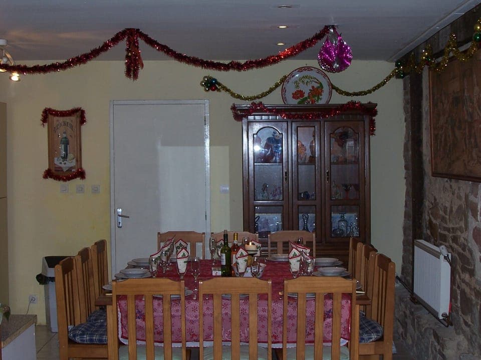 Part of the Christmas decorations