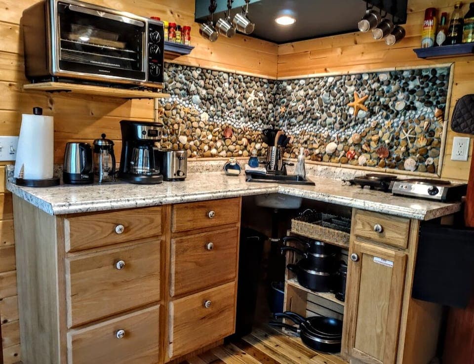 Full galley kitchen includes just about everything you might need for cooking!