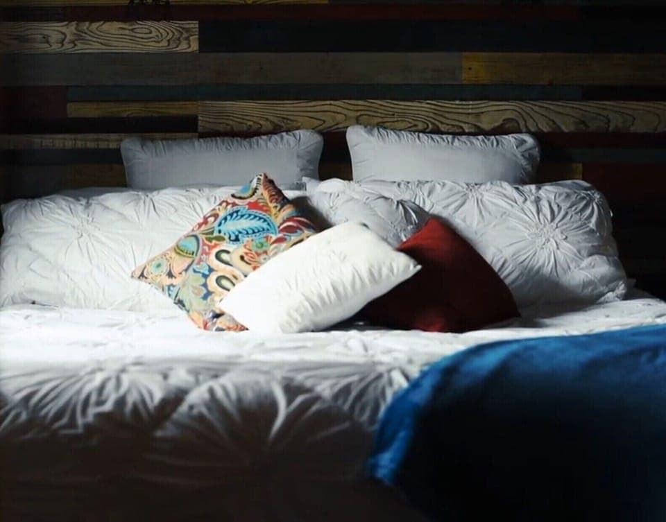 Rest and relaxation await in the Californian King size bed