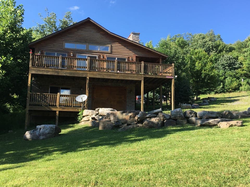 Front of house from Valley View