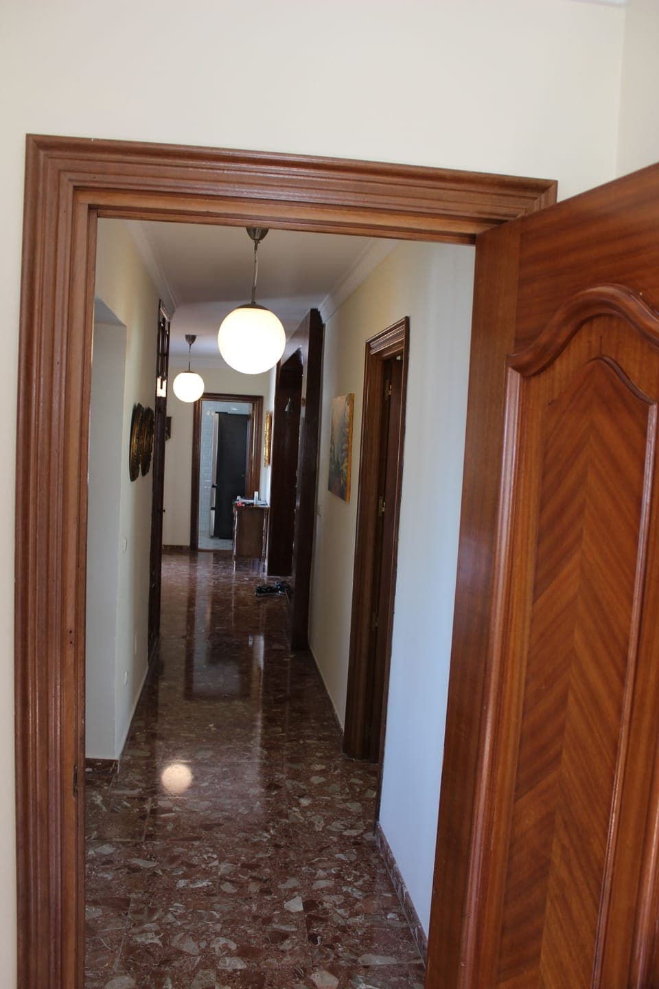 A look all the way down through the house.