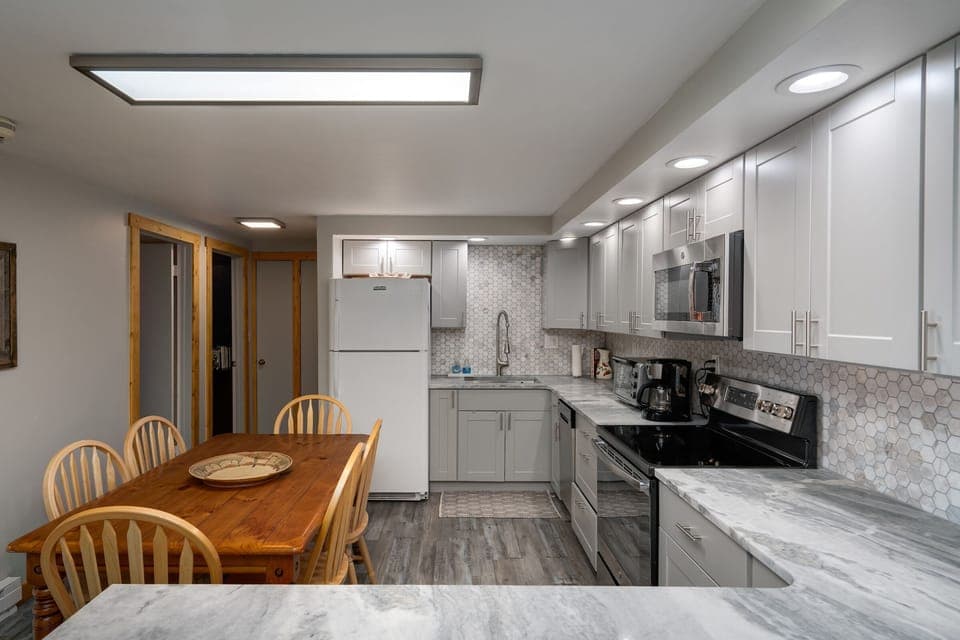 Kitchen and Dining Area