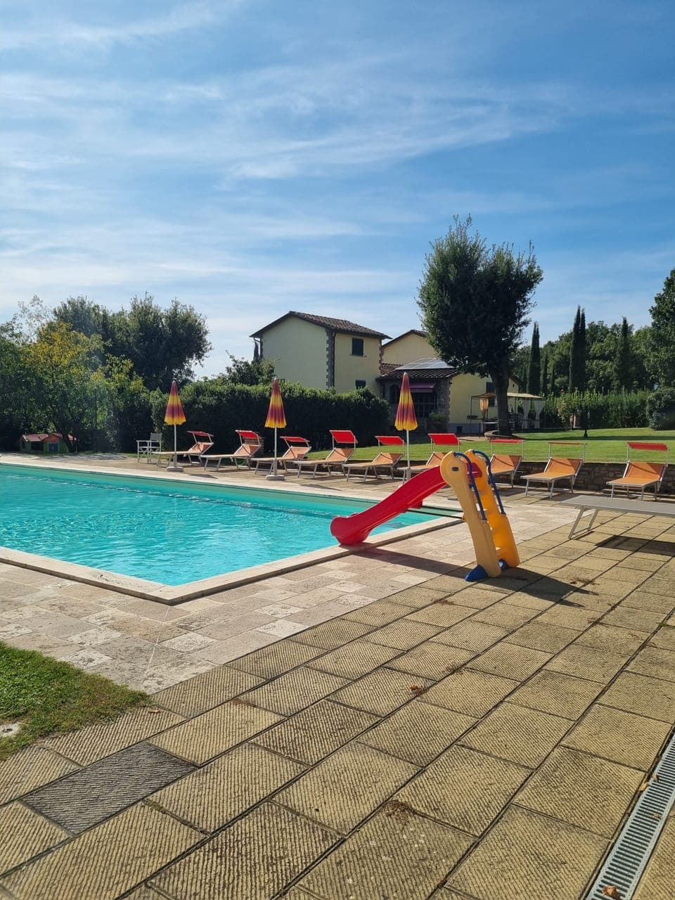 Villa and the large pool