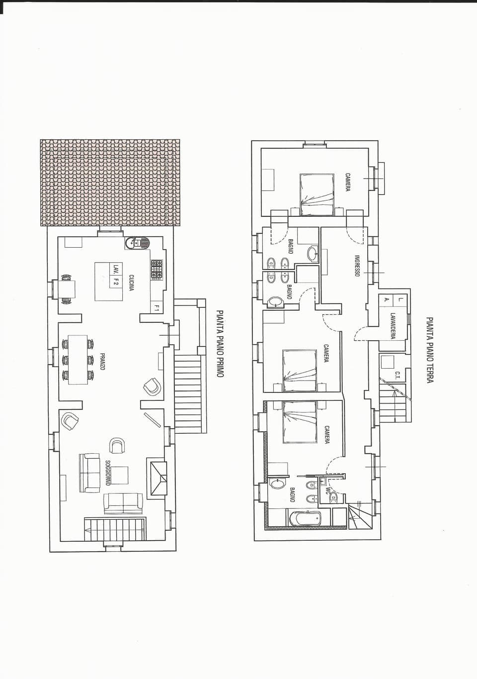 Floorplan Casale Colle Lupo
