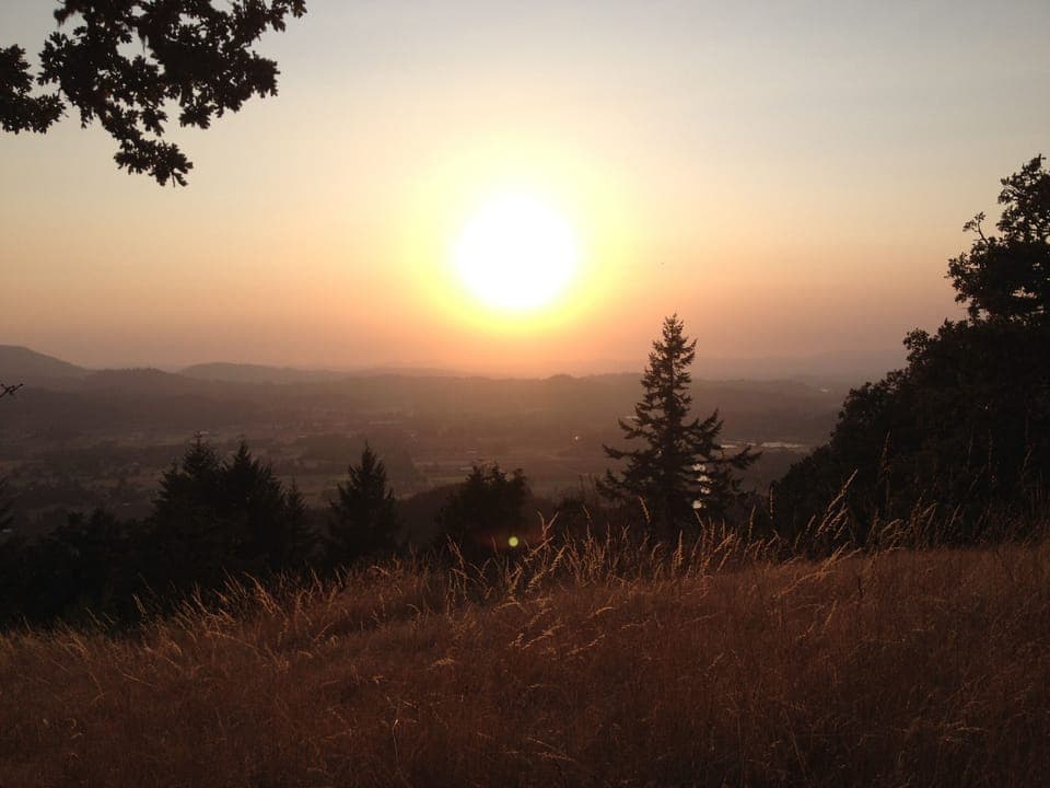 Nearby Mount Pisgah offers beautiful sunsets in the evening and a valley view.