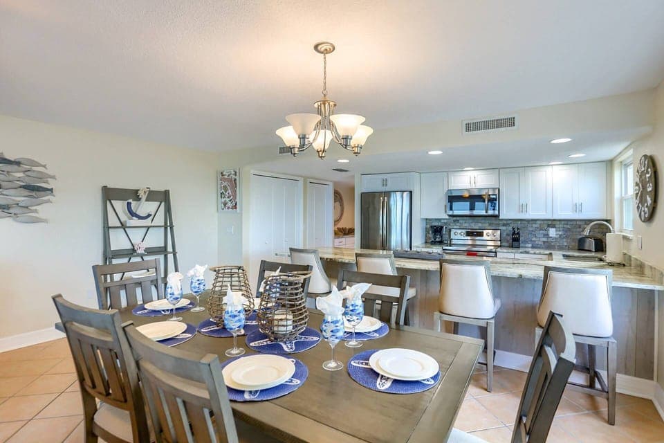 Large Dining Table with Seating for up to 6