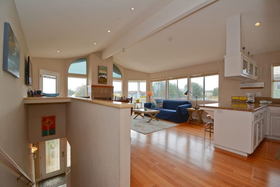 Open concept living space