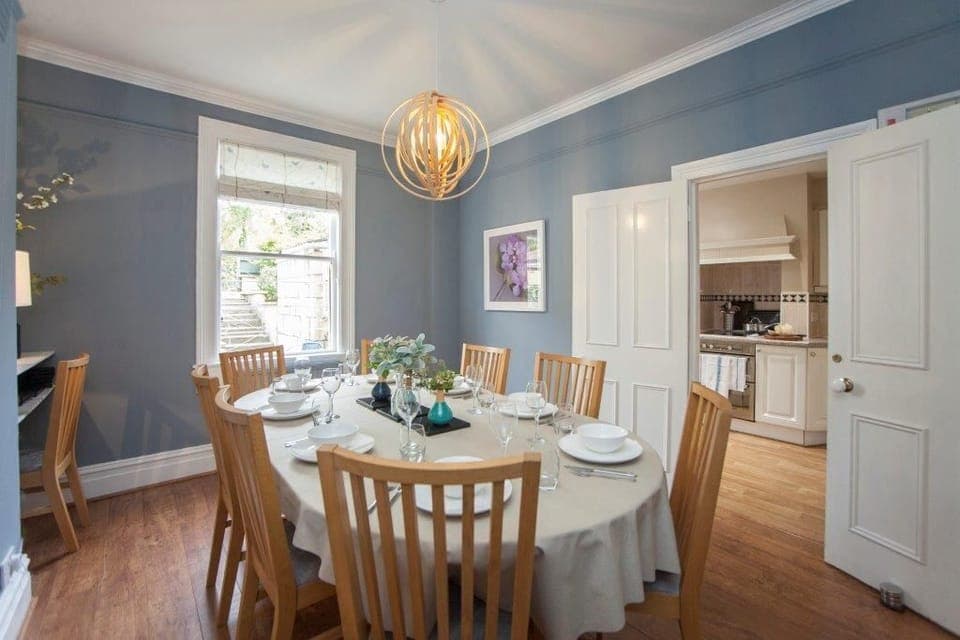 Dining through to kitchen