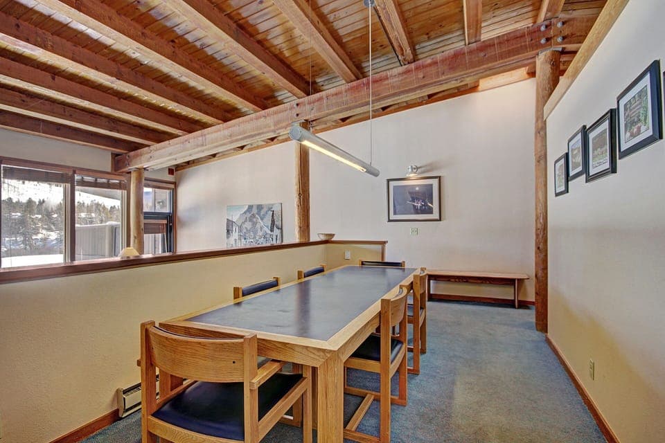 Primary dining area