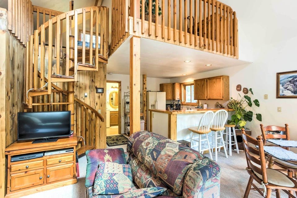 Spiral Staircase to Loft