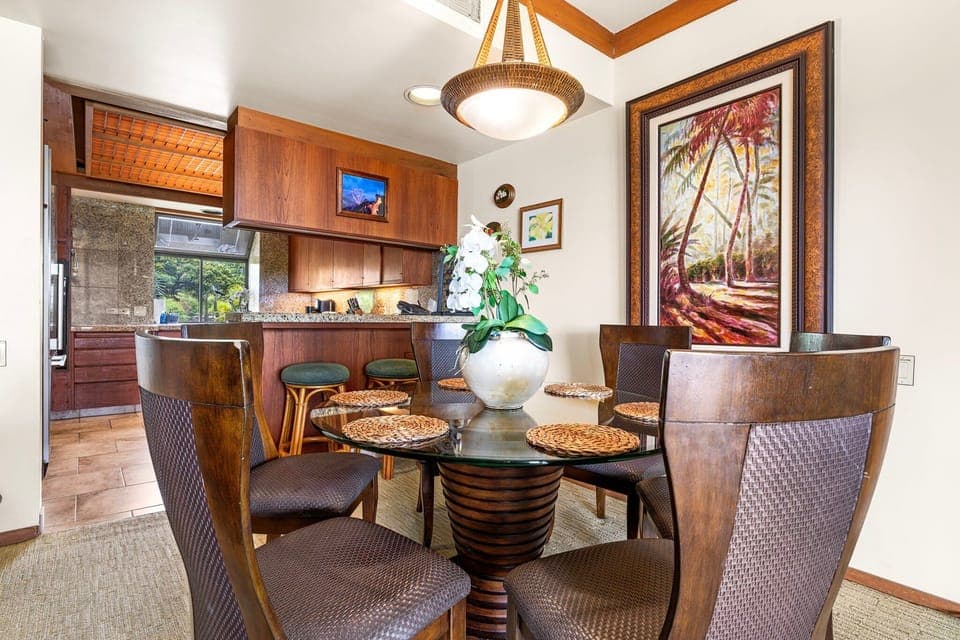 Lovely Wood Accent Indoor Dining Set