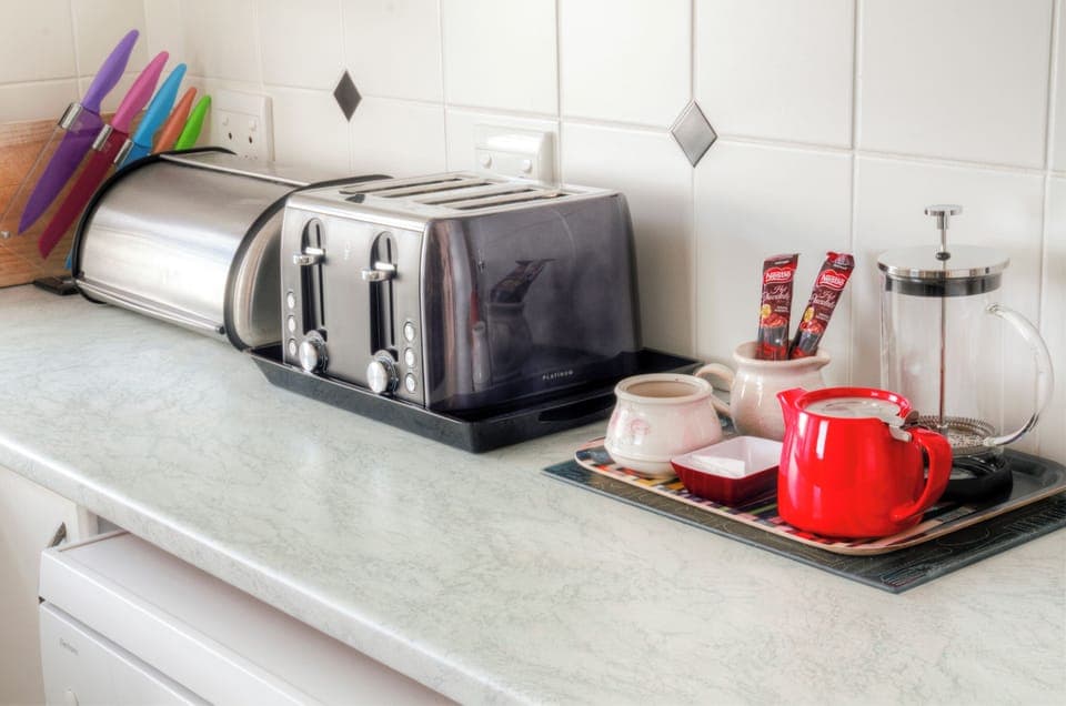 Kitchen well equipped