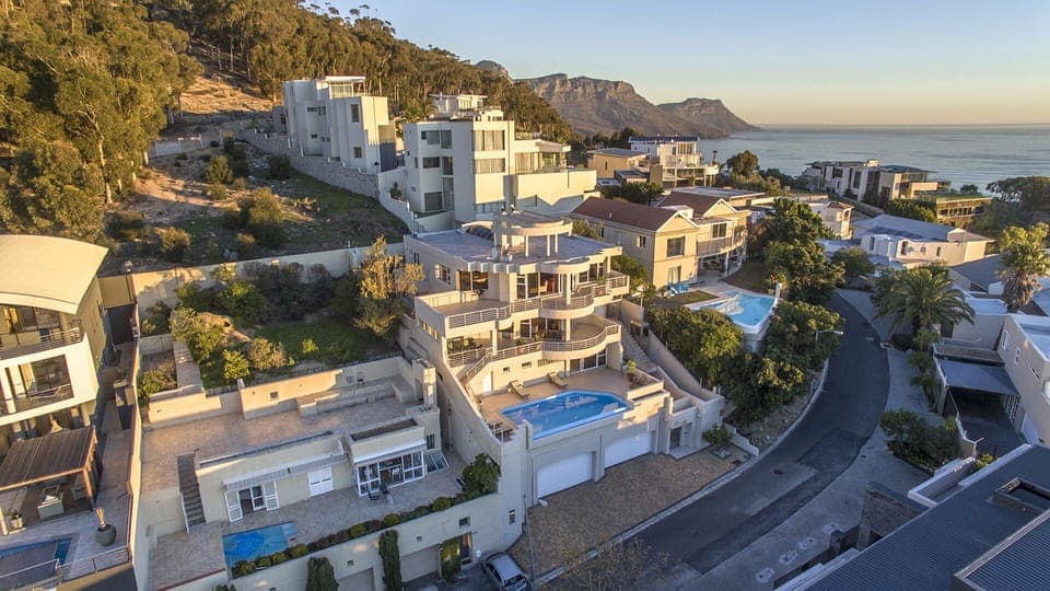 Aerial view Villa Kali - Bantry Bay