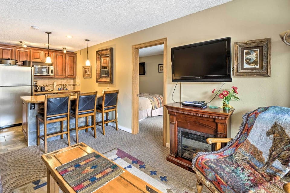 Copper Mountain Vacation Rental Condo | 1BR | 2BA | 600 Sq Ft | Stairs Required