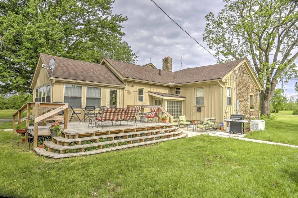 House Exterior | Back Deck w/ Gas Grill