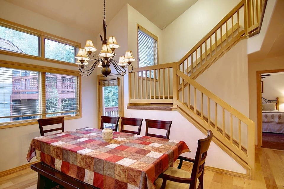 After a meal enjoy a fun family card game at the dining table.