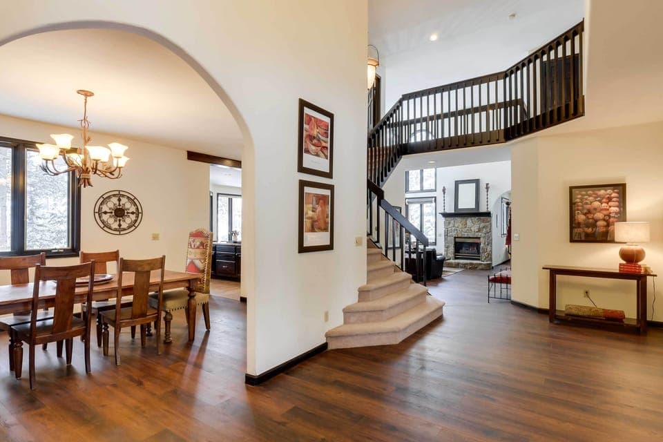 Stairs to Second Floor