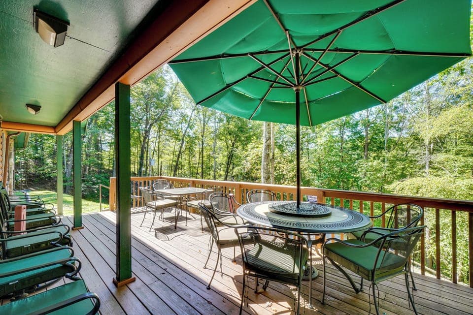 Gatlinburg Vacation Rental | 4BR | 2BA | 2,500 Sq Ft | Steps Required | 4+ Acres