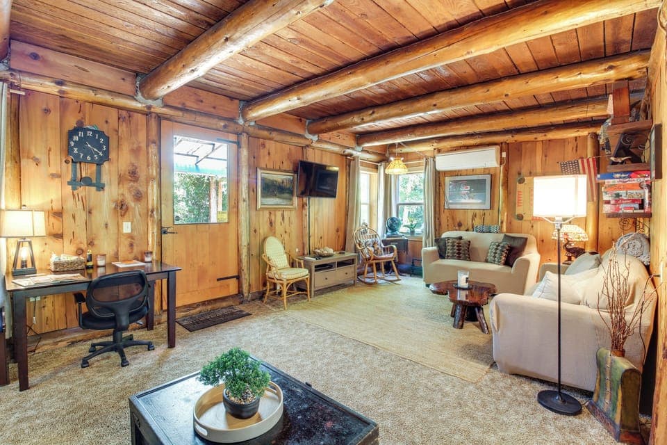 Bandon Vacation Rental | 2BR | 1.5 BA | 1,465 Sq Ft | Steps Required