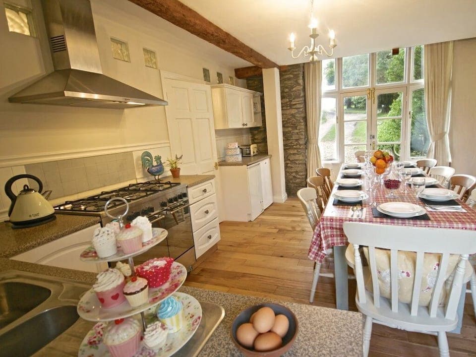 A well-equipped kitchen