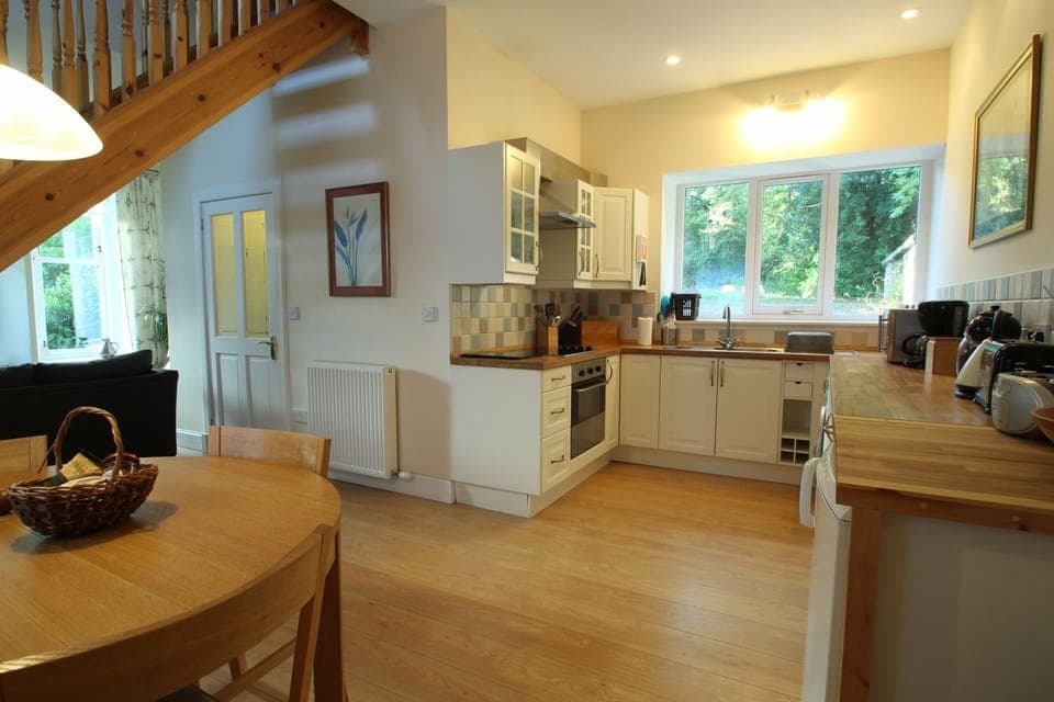 The Studio has an airy open plan layout.