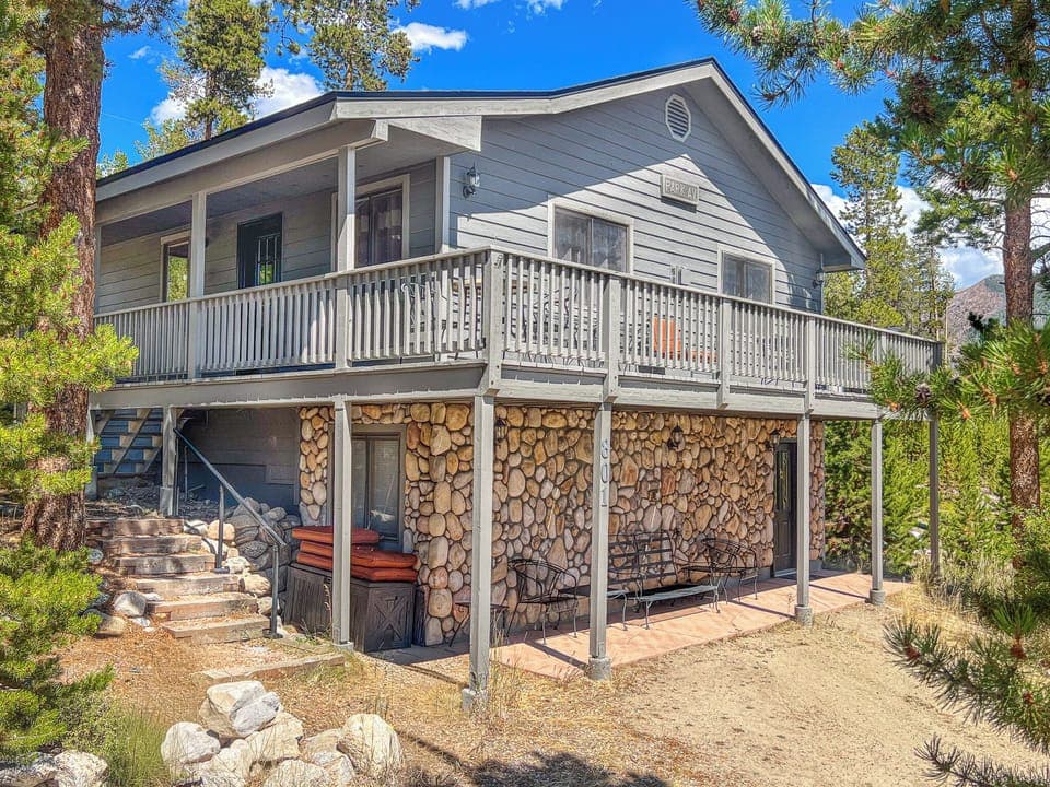 Exterior of home - New Paint