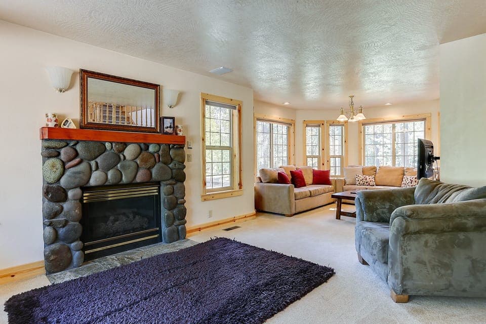 Family Room with Gas Fireplace