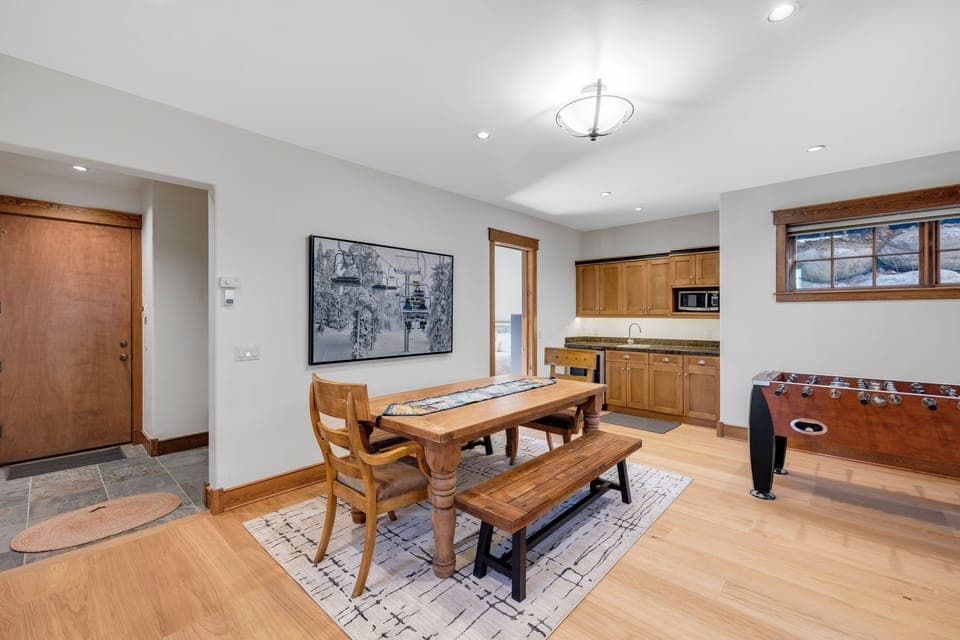 Basement Dining Area