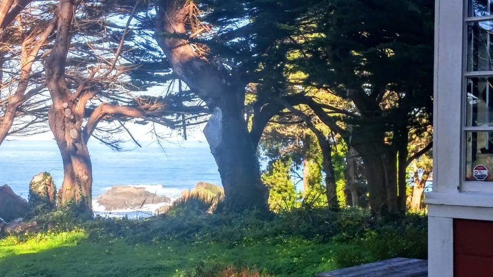 View from front deck