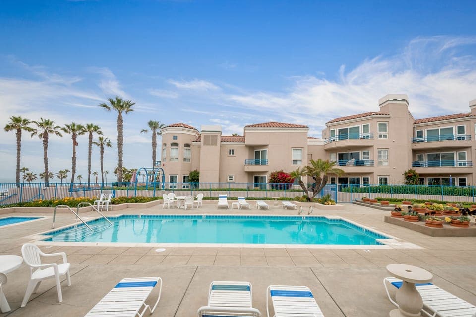 pool in the complex