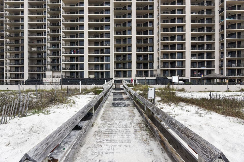 Boardwalk to the Condo
