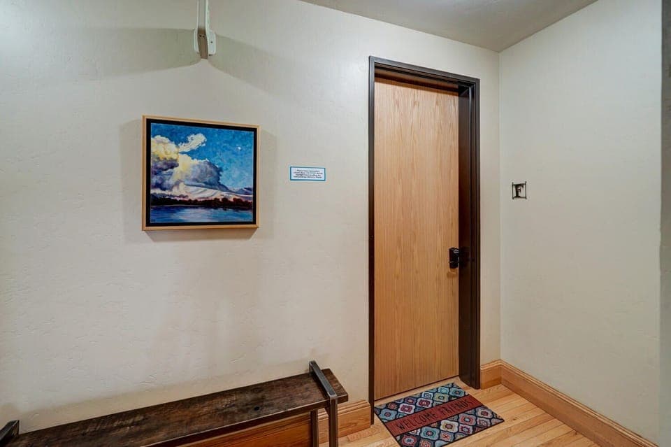 Front Door of Unit F