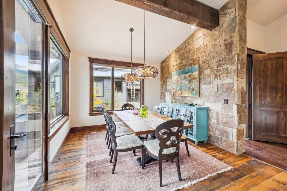 Dining Area - Highwoods at Shock Hill - Breckenridge Vacation Rental