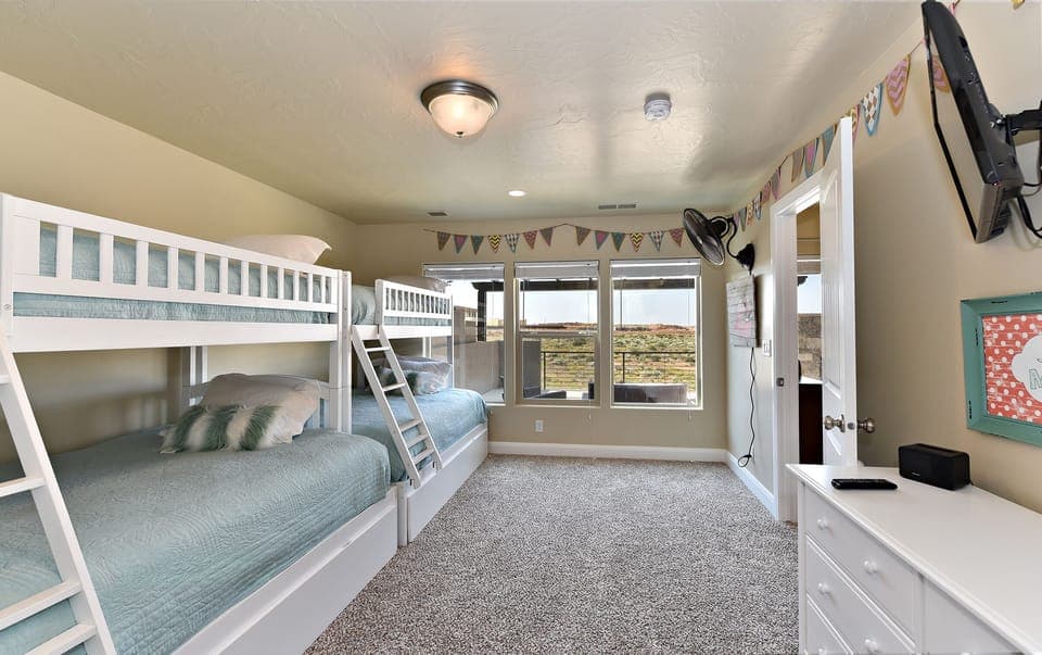 Side View Of Bedroom 4 - Bedroom 4 showing view of the front patio.