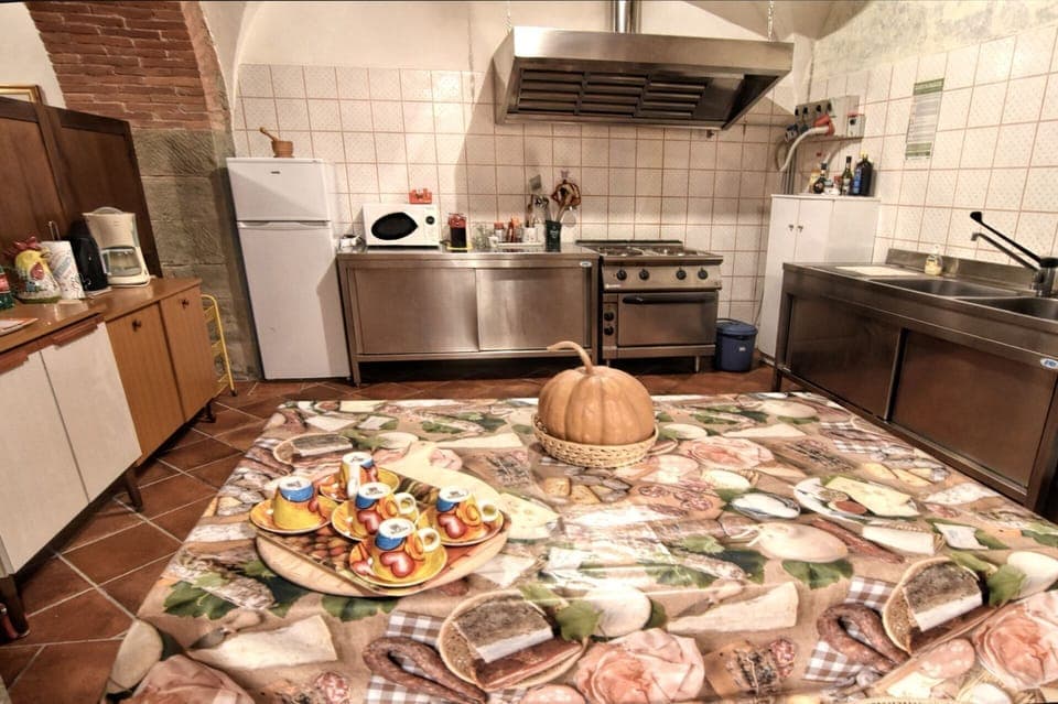 Room, Property, Kitchen, Countertop, Interior Design, Furniture, Floor, House, Tile, Meal