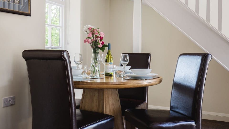 Dining Area, Lord High Admiral at Sudeley Castle, Bolthole Retreats