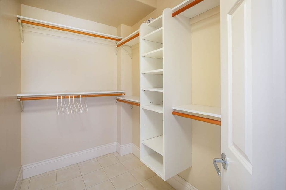 Master Walk-in Closet