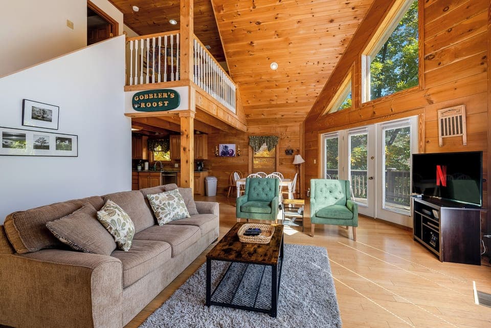 Open living room