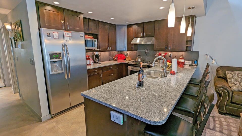 The gorgeous kitchen