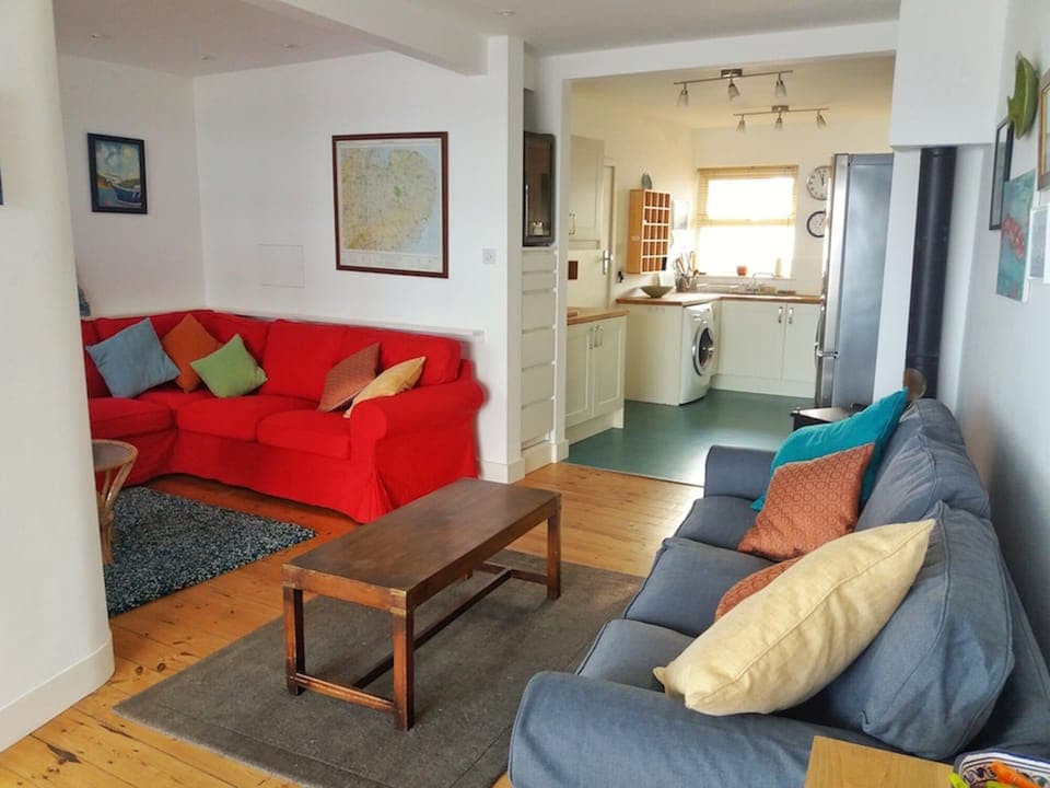 Open-plan living area