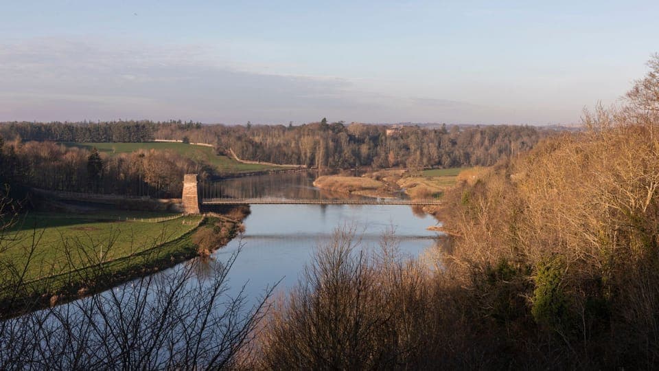 Belvedere - the Union Chain Bridge over the Tweed