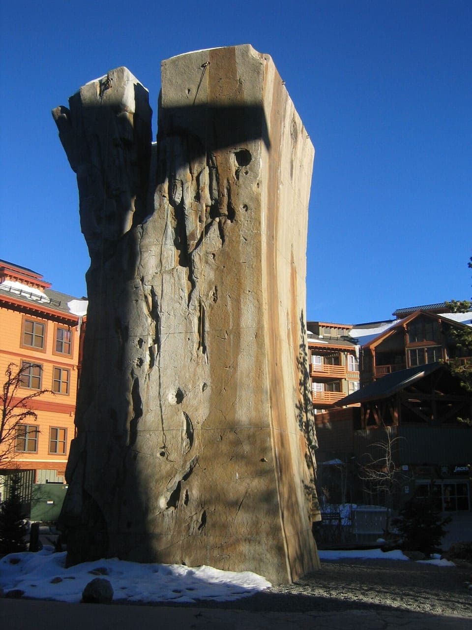 Give the climbing wall a try - it's a blast, and just outside your front door!