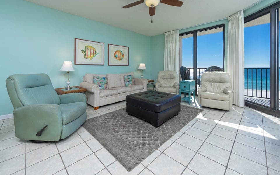 Phoenix X 606, Orange Beach, Alabama, beach front, 3 bedroom condominium on the 6th floor