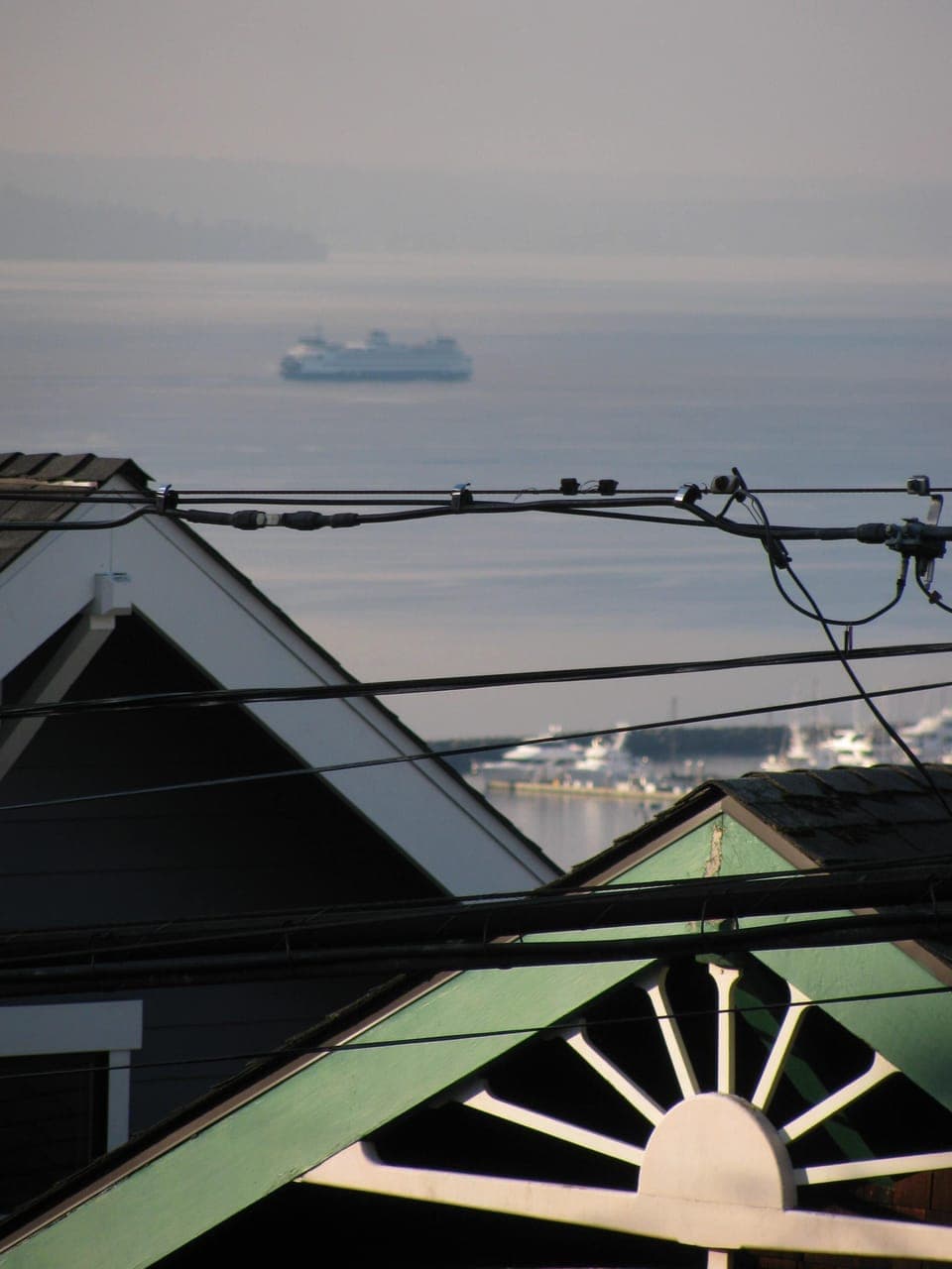 Shilshole Marina. Ferry Crossing.