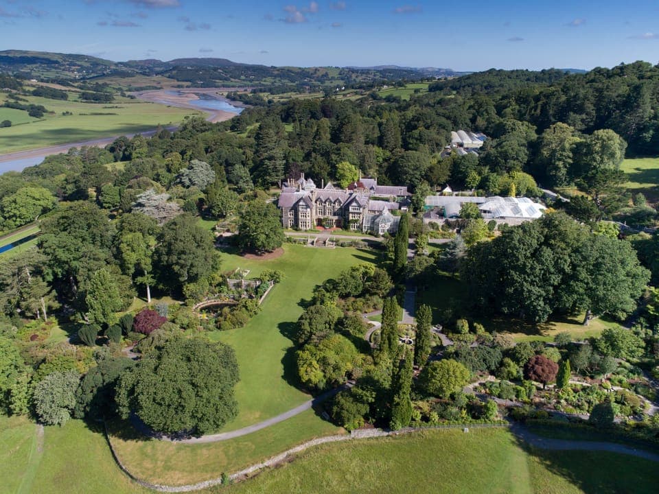 The grounds at Bodnant Estate